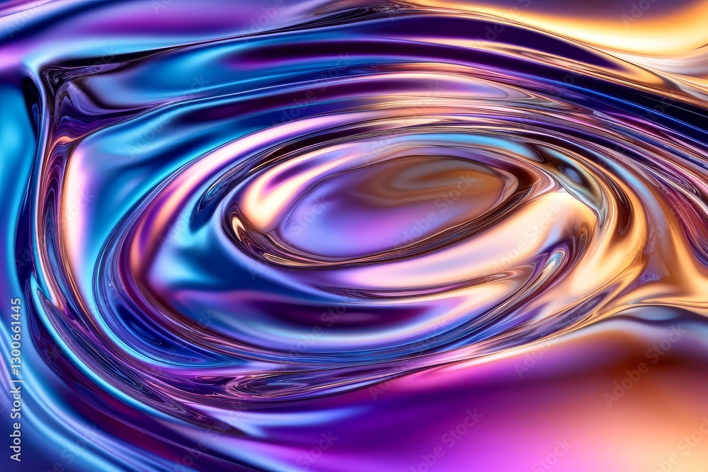 Poster generative ai contributes to the creation of this unique viscous substance art.