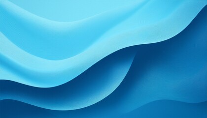 Fototapeta premium Light blue elegant background abstract waves grainy texture banner header poster design