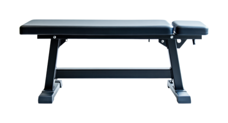 Versatile weight bench for home gym training with adjustable configurations and sturdy design for strength exercises, cut out