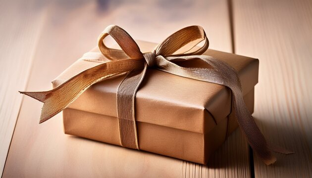 the string tied in a bow for gift box