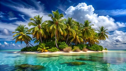 Obraz premium Tropical Island Paradise