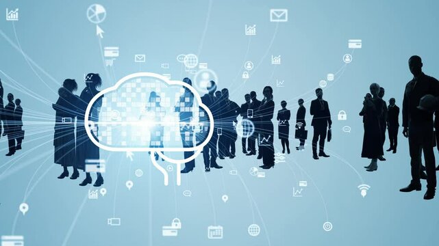 多国籍の人々とAI・人工知能