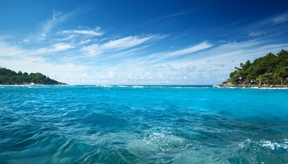 Fototapeta premium blue sea water