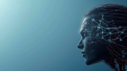 AI  Humanoid  Neural Network  Digital Art  Futuristic  Technology   Cyberpunk   Science Fi