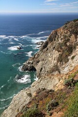 Highway 1 Cliffs California