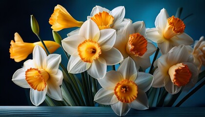 daffodils bouquet