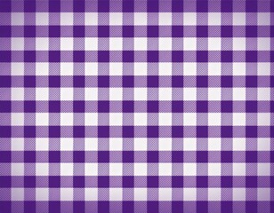 tablecloth for classic violet checkered kitchen or picnic table seamless pattern  illustrator