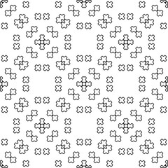 Repeat patterns.Abstract shapes from lines. Vector graphics for design, prints, decoration, cover, textile, digital wallpaper, web background, wrapping paper, clothing, fabric, packaging, cards.