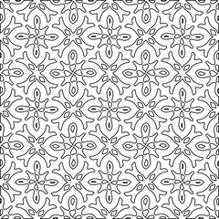 Repeat patterns.Abstract shapes from lines. Vector graphics for design, prints, decoration, cover, textile, digital wallpaper, web background, wrapping paper, clothing, fabric, packaging, cards.