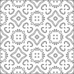 Repeat patterns.Abstract shapes from lines. Vector graphics for design, prints, decoration, cover, textile, digital wallpaper, web background, wrapping paper, clothing, fabric, packaging, cards.