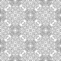 Repeat patterns.Abstract shapes from lines. Vector graphics for design, prints, decoration, cover, textile, digital wallpaper, web background, wrapping paper, clothing, fabric, packaging, cards.