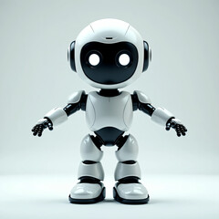 A charismatic robot with a modern design