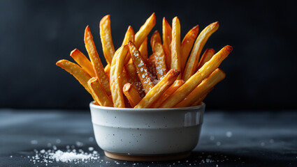 french fries in a bowl