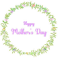 Obraz premium HAPPY MOTHER'S DAY POSTER