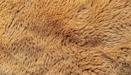 Fototapeta premium Light Brown Fur Texture Close Up