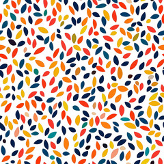 abstract seamless pattern with colorful dots