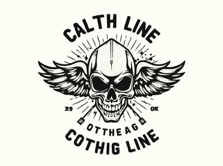 Edgy Urban Clothing Line Graphic Element