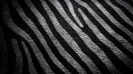 un fondo de textura de piel de cebra en color oscuro con rayas fondo abstracto con espacio de copia o textura para diseño de animal