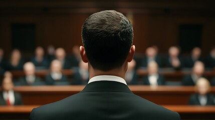 Tense Courtroom Cross-Examination of Key Witness During Legal Proceedings