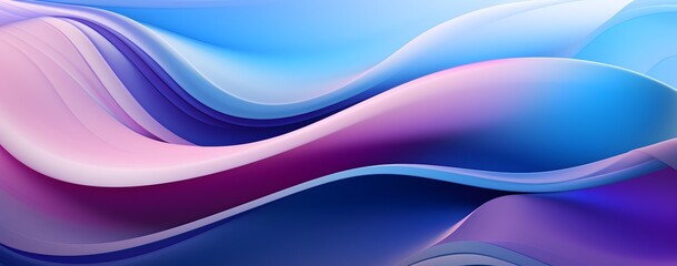 Obraz premium Bright blue and purple wave. Abstract background with blue and purple waves. stylized blue and purple background with wavy and curved lines