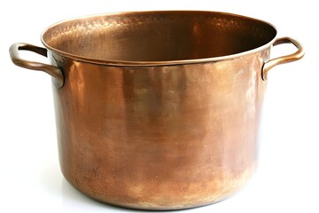Stock Pot Isolated on White Background.