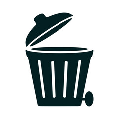Trash can icon 