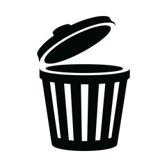 Trash can icon 