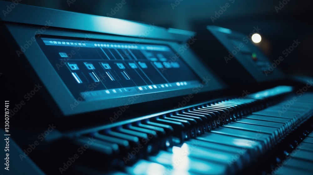 Poster digital control system with live status display