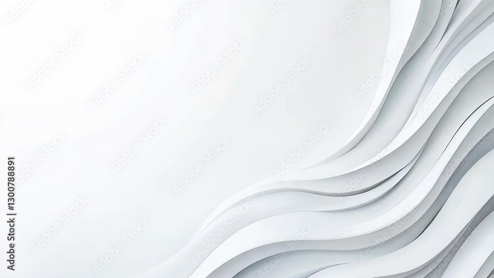Poster abstract liquid metal effect in silver tones creating a futuristic and elegant design for modern int