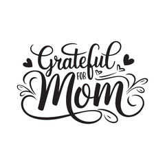 Happy Mother's Day greeting with a beautiful text design background