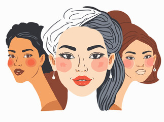 Beauty in Diversity: Illustrations of Diverse Skin Tones