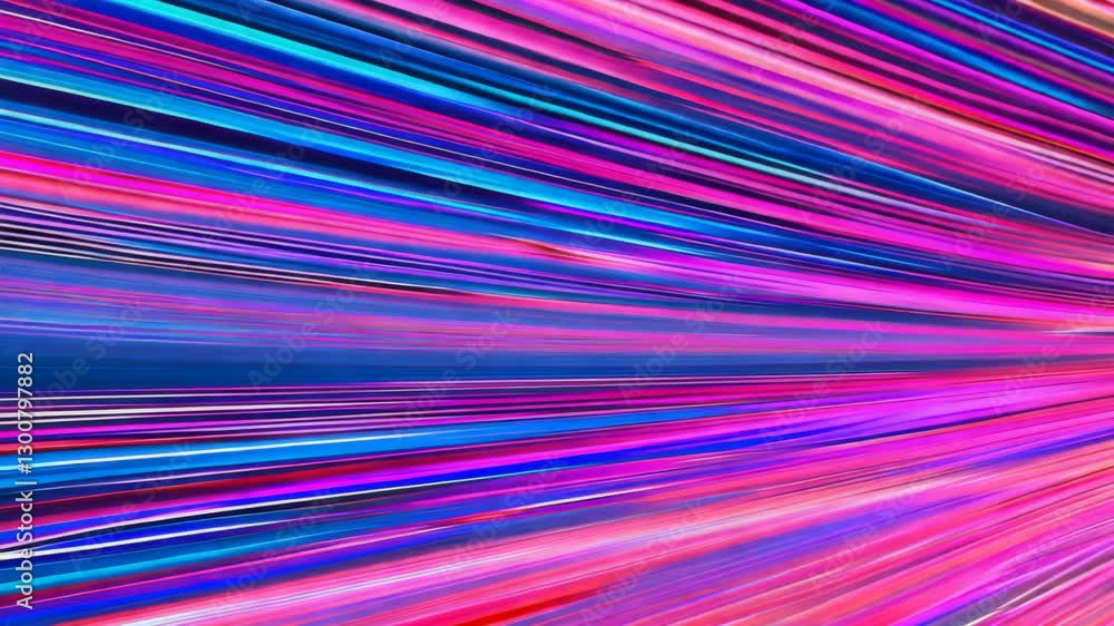 Poster colorful abstract digital transformation concept with dynamic gradient lines and vibrant light strea