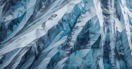Glacial Ice Texture Background with Blue Pattern ,  texture,  frozen