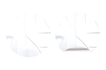 Blank Round Sticker for Mock up Template - 215