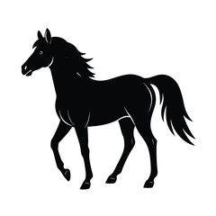 Obraz premium horse vector illustration