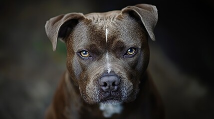 A detailed image of a dog with a snarling face, emphasizing its frustration or aggression.