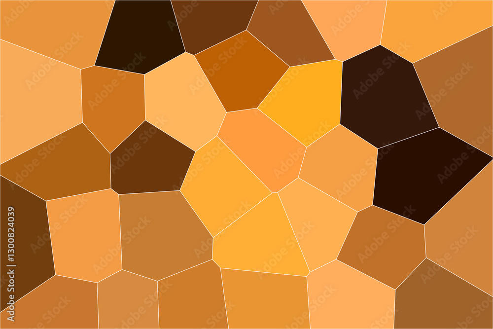 Aufkleber abstract background with hexagons