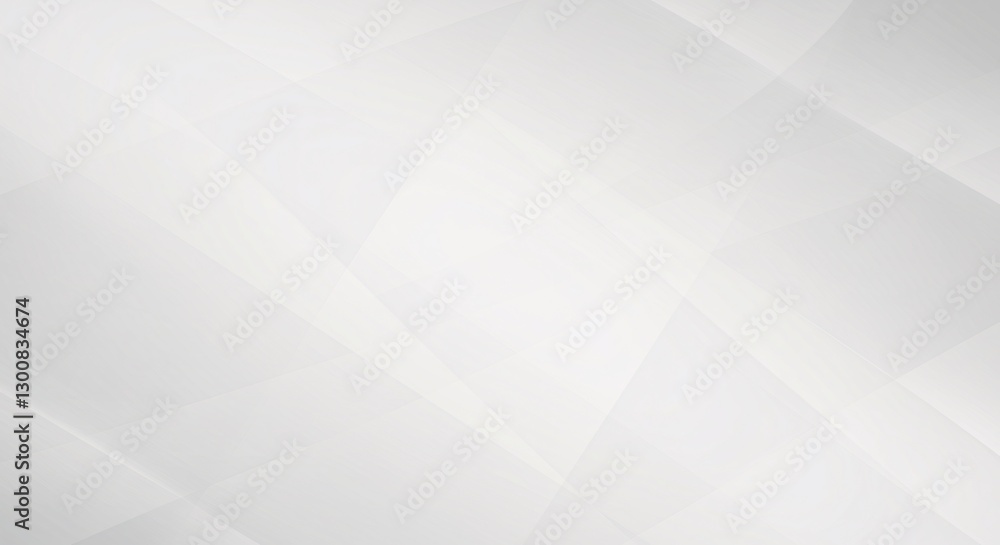 Poster a sophisticated abstract background featuring soft white tones and intricate geometric shapes