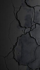 Obraz premium Black white abstract background. Black stone background. Dark gray grunge background. Wide banner with rock texture, 8k photorealism. with white shades