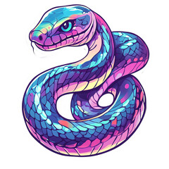 Obraz premium illustration of a snake