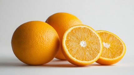 4 orange fruit a lot of orange putt sliced oranges on a wooden cutting board with fresh zest citrus fruit healthy snacks vibrant colors and textures