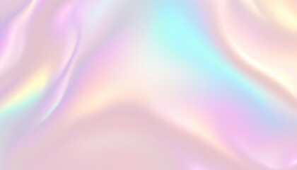 soft pastel rainbow holographic iridescent abstract background.