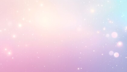 Pastel Rainbow Sparkles Background.