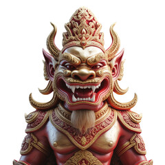 Fototapeta premium Ravana Sculpture—The King of Ramayana