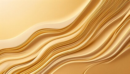 Obraz premium Abstract golden wave design.