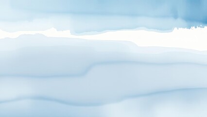 Abstract Blue Watercolor Background Sky Ocean Serenity Texture