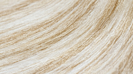 Naklejka premium A close up of a person's hair with a light brown color. generated using AI