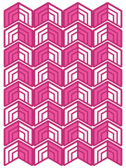 seamless pattern of pink blocks