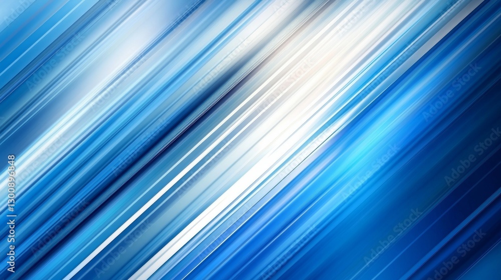 Poster smooth blurred gradient blue abstract background. soft fluid color transition with modern minimalist