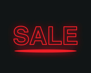 Sale illustartion background